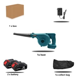 Cordless Blower Vacuum Clean Air Blower for Dust Blowing Dust Computer Collector Hand Operat Power Tool For Makita 18V Battery