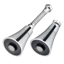 Universal Kitchen Water Faucet Adjustable Pressure 360 Degree Rotating Water Tap Head Water Saving Shower Faucet Nozzle Adapter