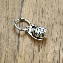 FUN GRENADE SHAPED EARRINGS FOR MEN JEWELRY STAINLESS STEEL HOOP EARING GIFT FOR HIM
