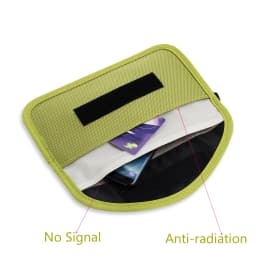 Colorful Faraday Cage Fob Pouch Keyless RFID Blocking Bag for Car Key Signal Blocker Case Automobiles Interior Accessories