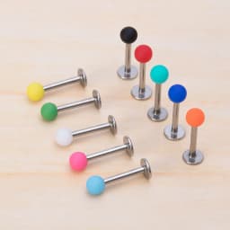 2-10pcs Colorful Lip Ring Stud Piercing Labret Monroe Bar Ear Cartilage Tragus Earring Helix Daith for Women Body Jewelry 16G