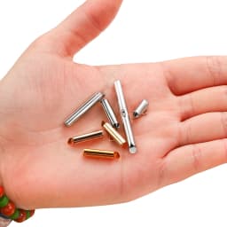 30-50Pcs Crimp End Beads Beading Slide On End Clasp Buckles Tubes Slider End Caps For DIY Jewelry Connectors Making Accessories