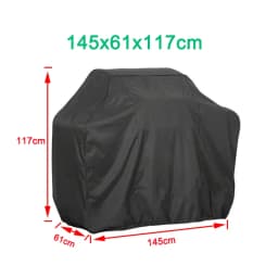1PC 190T/210D BBQ Cover Anti-Dust Waterproof Weber Heavy Duty Charbroil Grill Cover Rain Protective Barbecue Cover Round