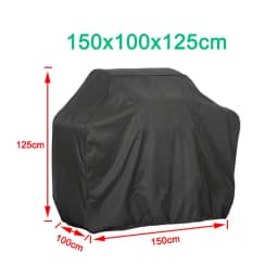 1PC 190T/210D BBQ Cover Anti-Dust Waterproof Weber Heavy Duty Charbroil Grill Cover Rain Protective Barbecue Cover Round