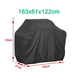 1PC 190T/210D BBQ Cover Anti-Dust Waterproof Weber Heavy Duty Charbroil Grill Cover Rain Protective Barbecue Cover Round