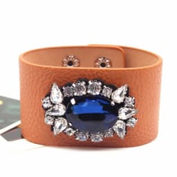 TOTABC New Charm Leather Bracelet Rhinestone Contracted And Generous Fashion Jewelry Bracelet & Bangles Pulsera