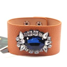 TOTABC New Charm Leather Bracelet Rhinestone Contracted And Generous Fashion Jewelry Bracelet & Bangles Pulsera