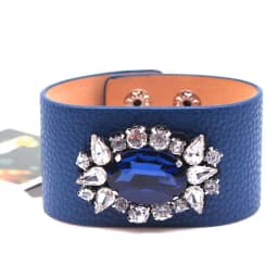 TOTABC New Charm Leather Bracelet Rhinestone Contracted And Generous Fashion Jewelry Bracelet & Bangles Pulsera