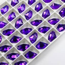 Sewing Accessories AB K5 Glass Sew On Rhinestone Glitter Galactic Rhinestones For Clothes Wedding Dress 14*9mm 19*12mm 27*16mm
