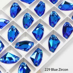 Sewing Accessories AB K5 Glass Sew On Rhinestone Glitter Galactic Rhinestones For Clothes Wedding Dress 14*9mm 19*12mm 27*16mm