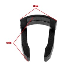 20Pcs Car Fuel Filter Tubing Connector Fastener Clip Plastic Rivet For VW Bora Jetta Skoda Octavia