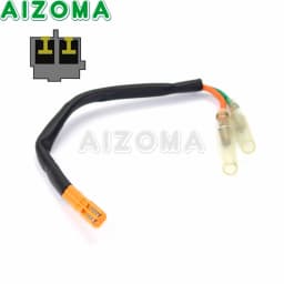 Front Rear Turn Signal Wire Lead Harness Connector Blinker Wiring Adapter Plug for Honda CB CBR VT750 VTX1300 VTX1800 02-17