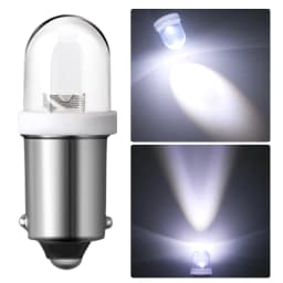 10Pcs 12V 53 57 T11 T4W BA9S T4W 1895 Gauge Dashboard Map Lamp Interior Dome Door Signal Light Bulb Instrument Cluster Lights