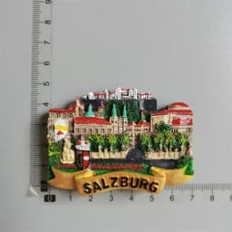 Austria Vienna Fridge Magnet Salzburg Innsbruck Tourism Souvenir Crafts Magnetic Refrigerator Stickers Hand Gift Home Decoration