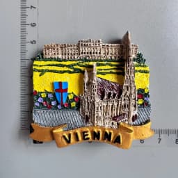 Austria Vienna Fridge Magnet Salzburg Innsbruck Tourism Souvenir Crafts Magnetic Refrigerator Stickers Hand Gift Home Decoration