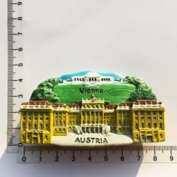 Austria Vienna Fridge Magnet Salzburg Innsbruck Tourism Souvenir Crafts Magnetic Refrigerator Stickers Hand Gift Home Decoration