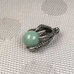 Natural Stones Pendant Creative Dragon Claw Hold Round Stone Beads Pendants for Jewelry Making DIY charm Necklaces Accessories