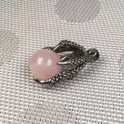 Natural Stones Pendant Creative Dragon Claw Hold Round Stone Beads Pendants for Jewelry Making DIY charm Necklaces Accessories