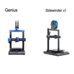 Artillery 3D Printer Sidewinder X1 And Genius LCD Screen And TFT Board Components