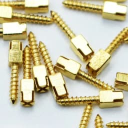 Dental Post Golden Plated Screw Post & Screw Post Key Dental Pins Supplies Dental Materials 50Pcs In Bag