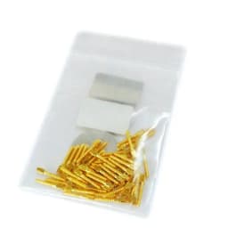 Dental Post Golden Plated Screw Post & Screw Post Key Dental Pins Supplies Dental Materials 50Pcs In Bag