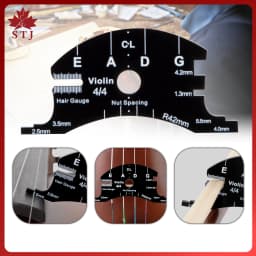 Violin Bridge Multifunctional Tool 4/4 3/4 1/2 Cello Bridges Repair Tool Mold Viola Reference Fingerboard Scraper Part Making