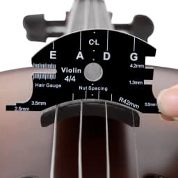 Violin Bridge Multifunctional Tool 4/4 3/4 1/2 Cello Bridges Repair Tool Mold Viola Reference Fingerboard Scraper Part Making