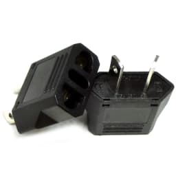 AC 0-250V New Arrival Universal European EURO EU to US USA Travel Plug Adapter Converter Power Plug Adaptor Outlet Converter