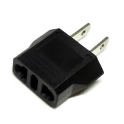 AC 0-250V New Arrival Universal European EURO EU to US USA Travel Plug Adapter Converter Power Plug Adaptor Outlet Converter