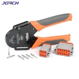1 pcs IWD Crimper Harley Cater Piller Hand Tool for Deutsch Connector Deutsch DT,DTM,DTP Terminal W2 Pliers 18/16/14 AWG