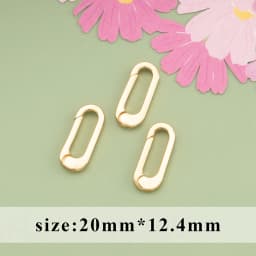 YEGUI M824,jewelry accessories,lobster clasp hooks,18k gold plated,0.3 microns,necklace bracelet,jewelry making,10pcs/lot