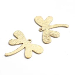 10pcs Polished Raw Brass Flower Leaf Sector Moon Square Shell Dragonfly Shape Charms Pendant For Jewelry Earring Necklace Making