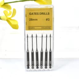Dental Gates Drills Endodontic Reamers Drill Burs Gates Glidden Endo Files Gate Dentist Materials