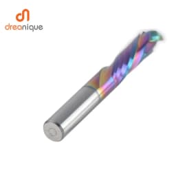 1PC Woodwork Milling Cutter UP & DOWN Cut 2 Flutes Spiral Carbide Milling Tool Router Compression Wood End Mill Cutter Bits