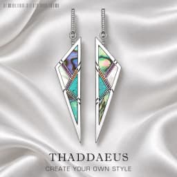 Earrings Triangle,Americans Fine Jewelry For Women New Summer Sterling Silver 925 Turquoise Ear Gift Powerful Lucky Charm