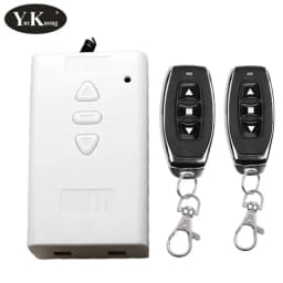 DC 12V 24V 36V Motor Manual Controller Motor Remote Control Switch Forwards Reverse Up Down Stop with Limit Switch 60W Curtain