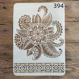 A4 size Wall Painting Stencils Stamp Scrapbook Album Decorative Embossing Craft Paper DIY Flower Label Stencil mandala
