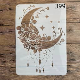 A4 size Wall Painting Stencils Stamp Scrapbook Album Decorative Embossing Craft Paper DIY Flower Label Stencil mandala