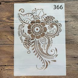 A4 size Wall Painting Stencils Stamp Scrapbook Album Decorative Embossing Craft Paper DIY Flower Label Stencil mandala