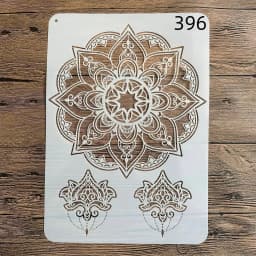 A4 size Wall Painting Stencils Stamp Scrapbook Album Decorative Embossing Craft Paper DIY Flower Label Stencil mandala