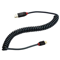 High Quality Type A to C Cable Lindy Durable Data Line 2 Meter Coiled Cable Spring Cable For Keyboard Melody 96 KBD75