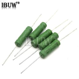 5PCS RX21 6W 10W Wire Wound Resistance 5% 1R 10R 100R 1K 10K 12K 15K 18R 20R 22R 24R 27R 30R 33R 36R 0.01R 0.05R 0.1R 0.12R