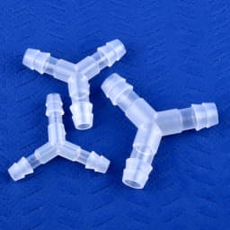 5~200Pcs 4~16mm Food Grade Plastic ∠120° Y-Type Tee Connector Aquarium Air Pump Liquid Gas Diverter Water Pagoda Hose Joint
