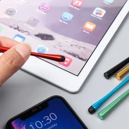Hot 8 Color Portable High Precision Universal Screen Stylus Touch Pen Capacitive Pen For iPad iPhone PC Mobile Phone Accessories