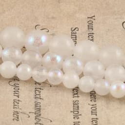 Natural Stone White Moonstone Beads Round Loose Spacer Beads For Jewelry Making DIY Bracelet Necklace 6/8/10mm 15Inches