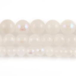 Natural Stone White Moonstone Beads Round Loose Spacer Beads For Jewelry Making DIY Bracelet Necklace 6/8/10mm 15Inches