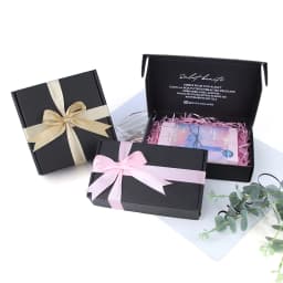 5/10/20 pcs black packaging box, express delivery cardboard box, small gift box, postal box carton