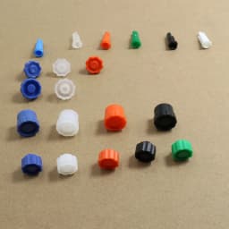 50pcs Luer Lock Cover screw Precision Tips Liquid Dispensing Syringe Plug Cap Sealing Head