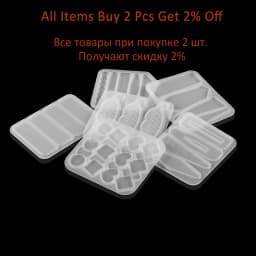 Barrettes Silicone Molds Metal Geometric Hair Clips Epoxy Resin Mold For DIY Resin Hairpin Crafts Jewelry Making Accessorires