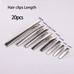Barrettes Silicone Molds Metal Geometric Hair Clips Epoxy Resin Mold For DIY Resin Hairpin Crafts Jewelry Making Accessorires